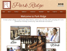 Tablet Screenshot of parkridge-lc.com